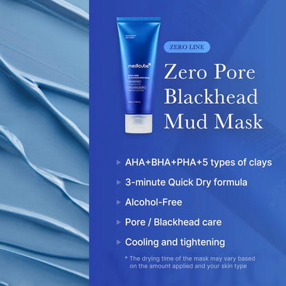 Medicube Zero Pore Mud Mask: Zero Pore Mud Facial Mask
