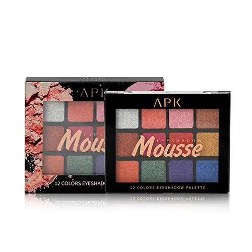 APK Mousse 12 Color Eyeshadow Palette