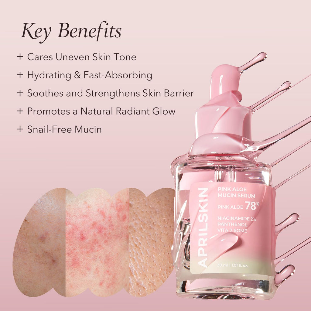 APRILSKIN Pink Aloe Mucin Serum - 30ml