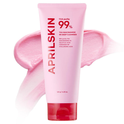APRILSKIN TXA Niacinamide 99 Deep bubble gum Cleanser - 120g