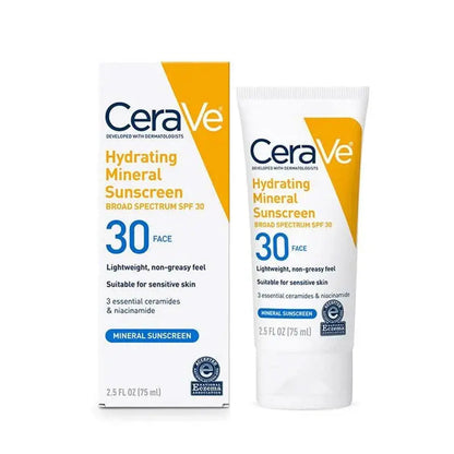 CeraVe - Hydrating Mineral Sunscreen SPF 30 - 75ml
