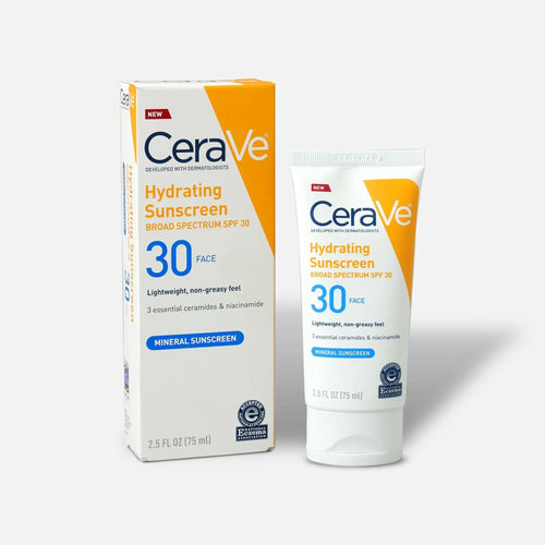 CeraVe - Hydrating Mineral Sunscreen SPF 30 - 75ml
