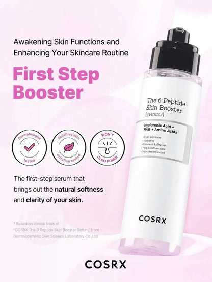 COSRX The 6 Peptide Skin Booster Serum | Anti-Aging, Firming & Brightening Serum for All Skin Types in Pakistan