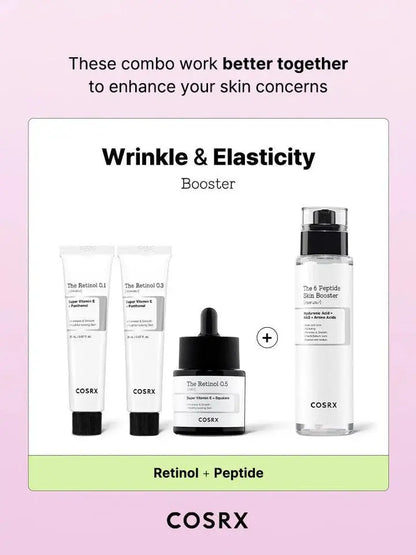 COSRX The 6 Peptide Skin Booster Serum | Anti-Aging, Firming & Brightening Serum for All Skin Types in Pakistan