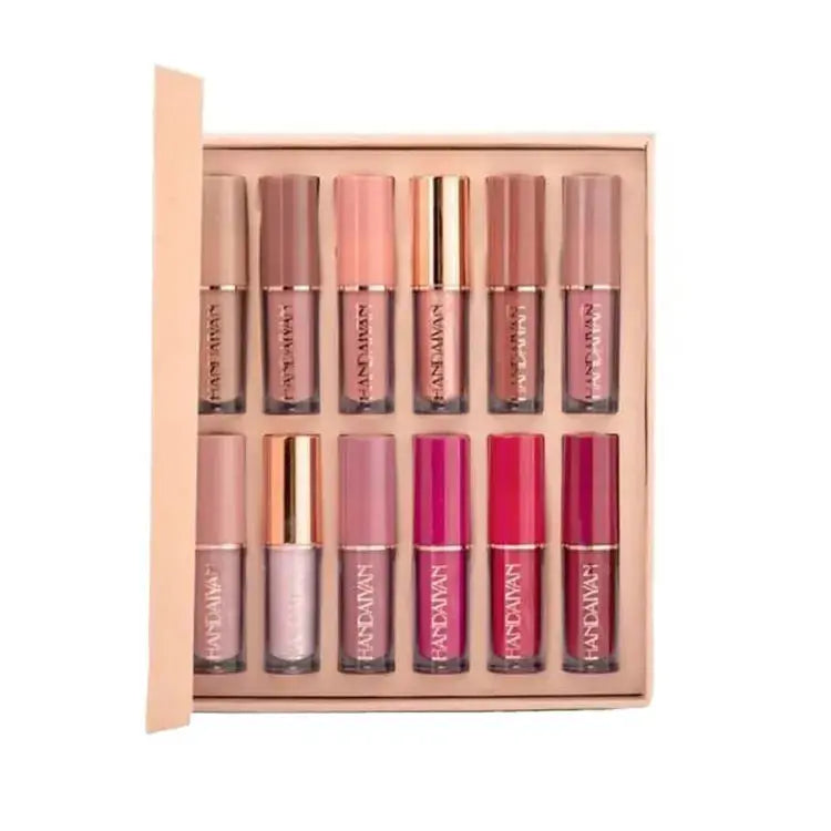 Handaiyan - Kiss-proof Lipstick 12 pcs set