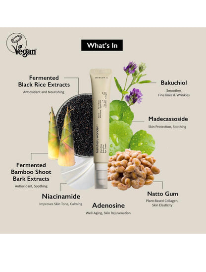 HARUHARU Wonder Black Rice Bakuchiol Eye Cream - 20ml