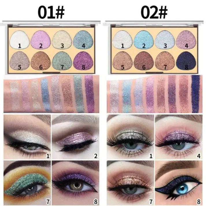 Miss Rose 8-Color Glitter Mini