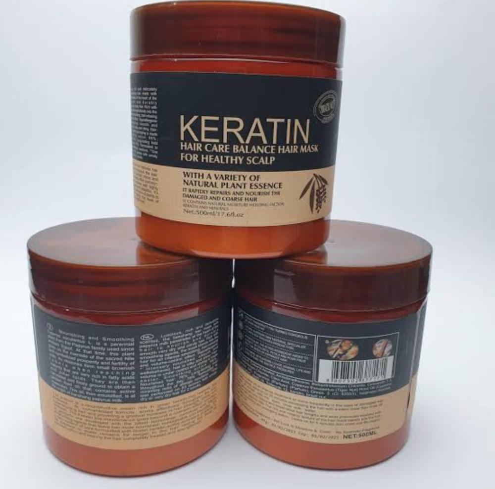 Keratin Hair Care Balance Hair Mask Brazil Nut 500ml