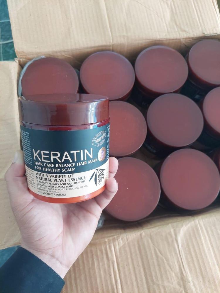 Keratin Hair Care Balance Hair Mask Brazil Nut 500ml