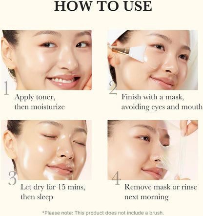 medicube Turmeric Overnight Wrapping Peel Off Mask