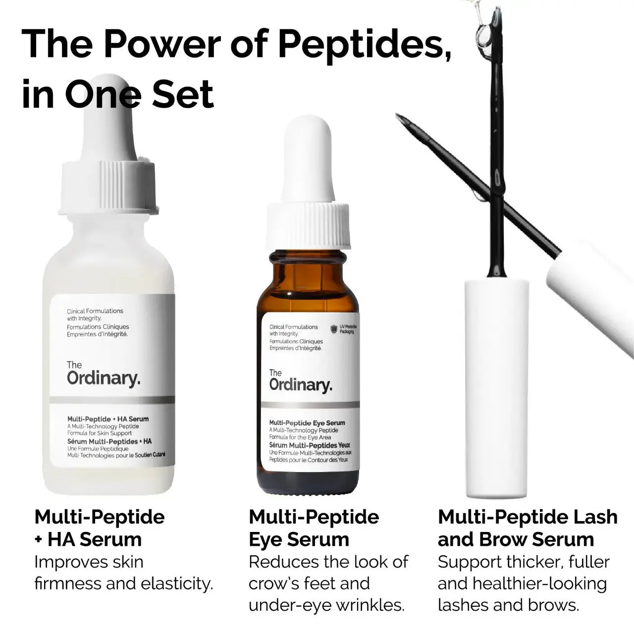 The Ordinary - Le set "Le pouvoir des peptides" (The Power of Peptides Set)