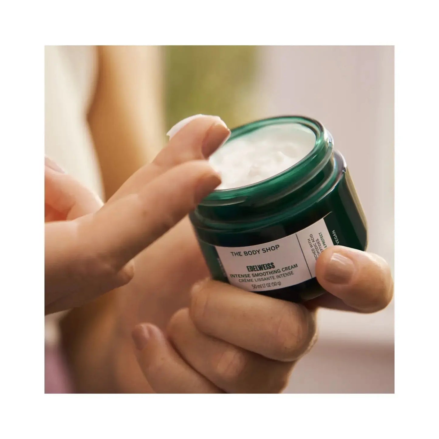 The Body Shop Intense Smoothing Cream- Edelweiss-50ml