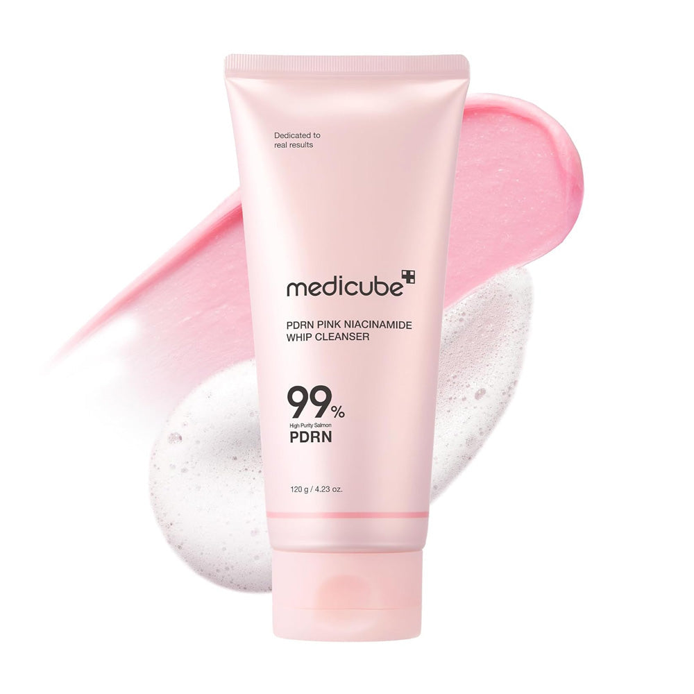 Medicube PDRN Pink Niacinamide Whip Cleanser - 120g