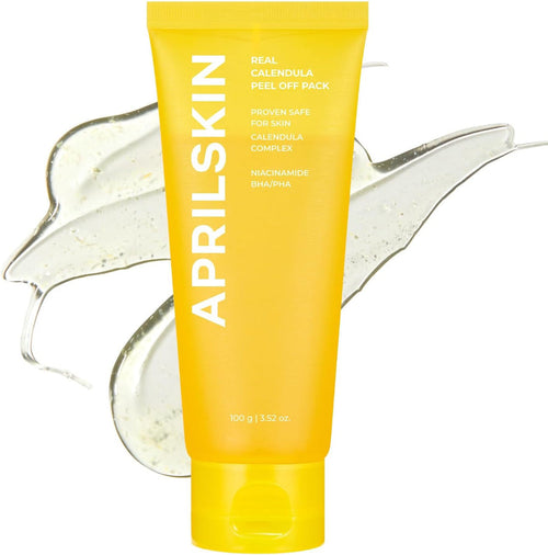 Aprilskin Real Calendula Peel Off Pack Facial Mask - 100g