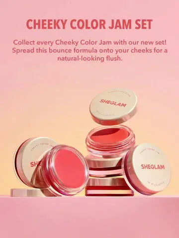 SHEGLAM Cheeky Color Jam – Cream Blush for Dewy, Natural Glow | 100% Original in Pakistan
