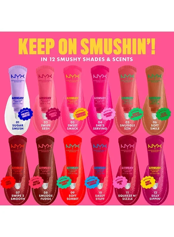 NYX Professional Makeup SMUSHY MATTE LIP BALM