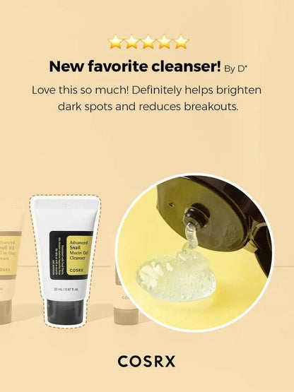 Cosrx - Snail mucin skincare kit Pakistan | 4-step Korean skincare set