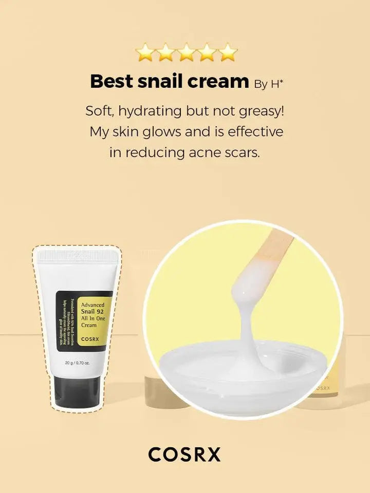 Cosrx - Snail mucin skincare kit Pakistan | 4-step Korean skincare set