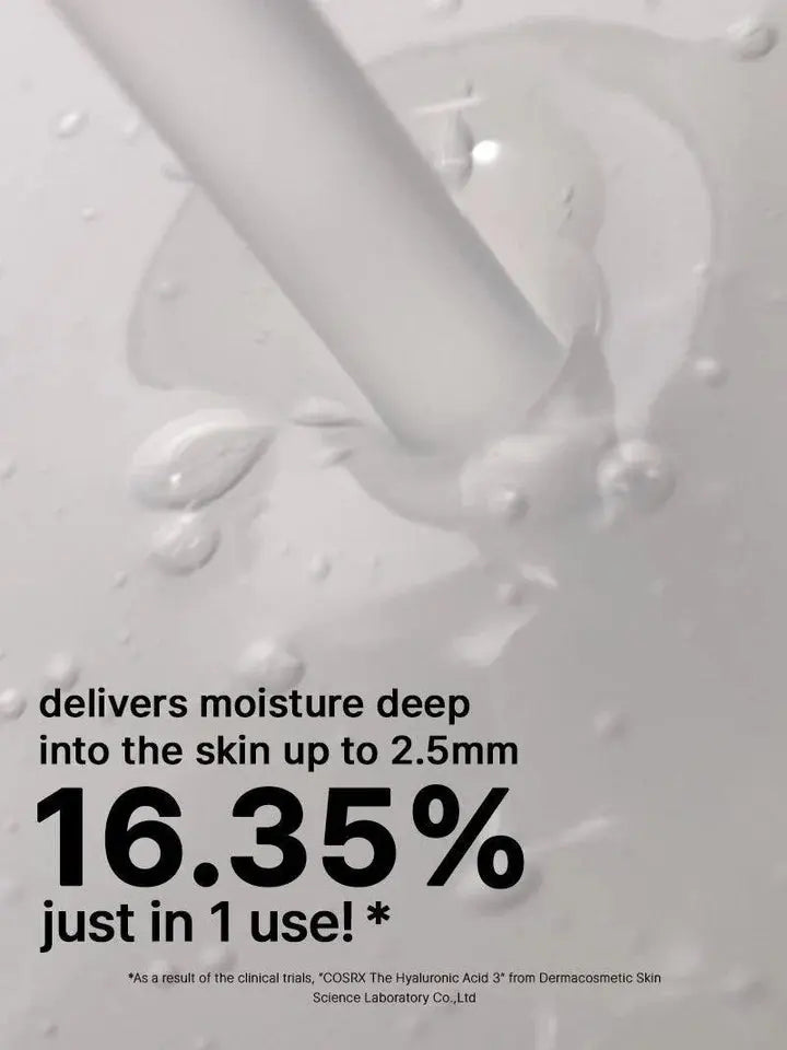 COSRX The Hyaluronic Acid 3 Serum | Deep Hydration Serum for Dry, Dehydrated & Sensitive Skin in Pakistan