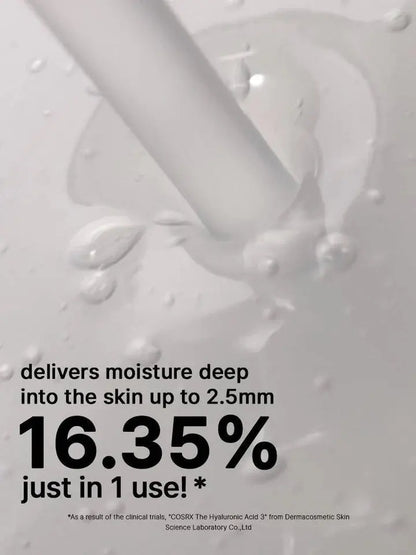 COSRX The Hyaluronic Acid 3 Serum | Deep Hydration Serum for Dry, Dehydrated & Sensitive Skin in Pakistan